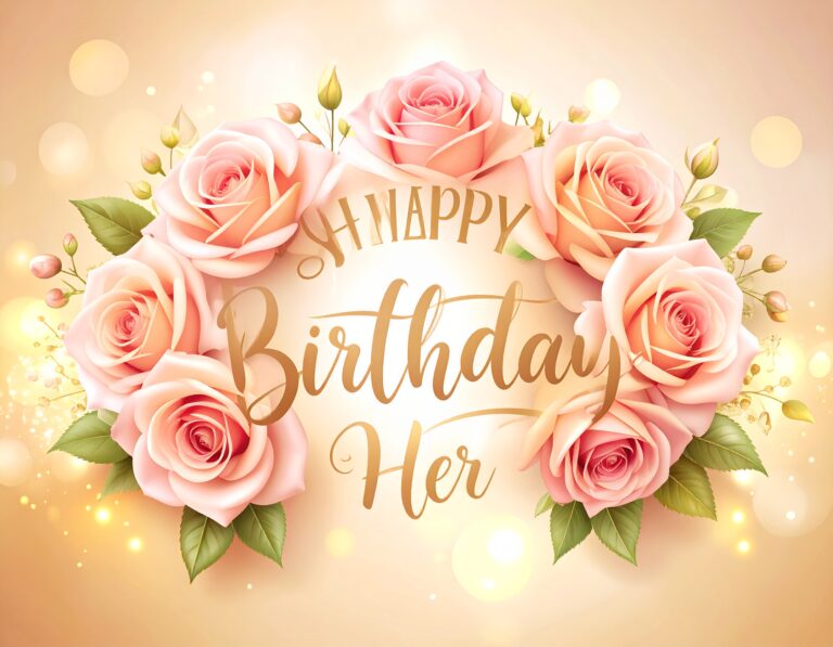happy birthday to her